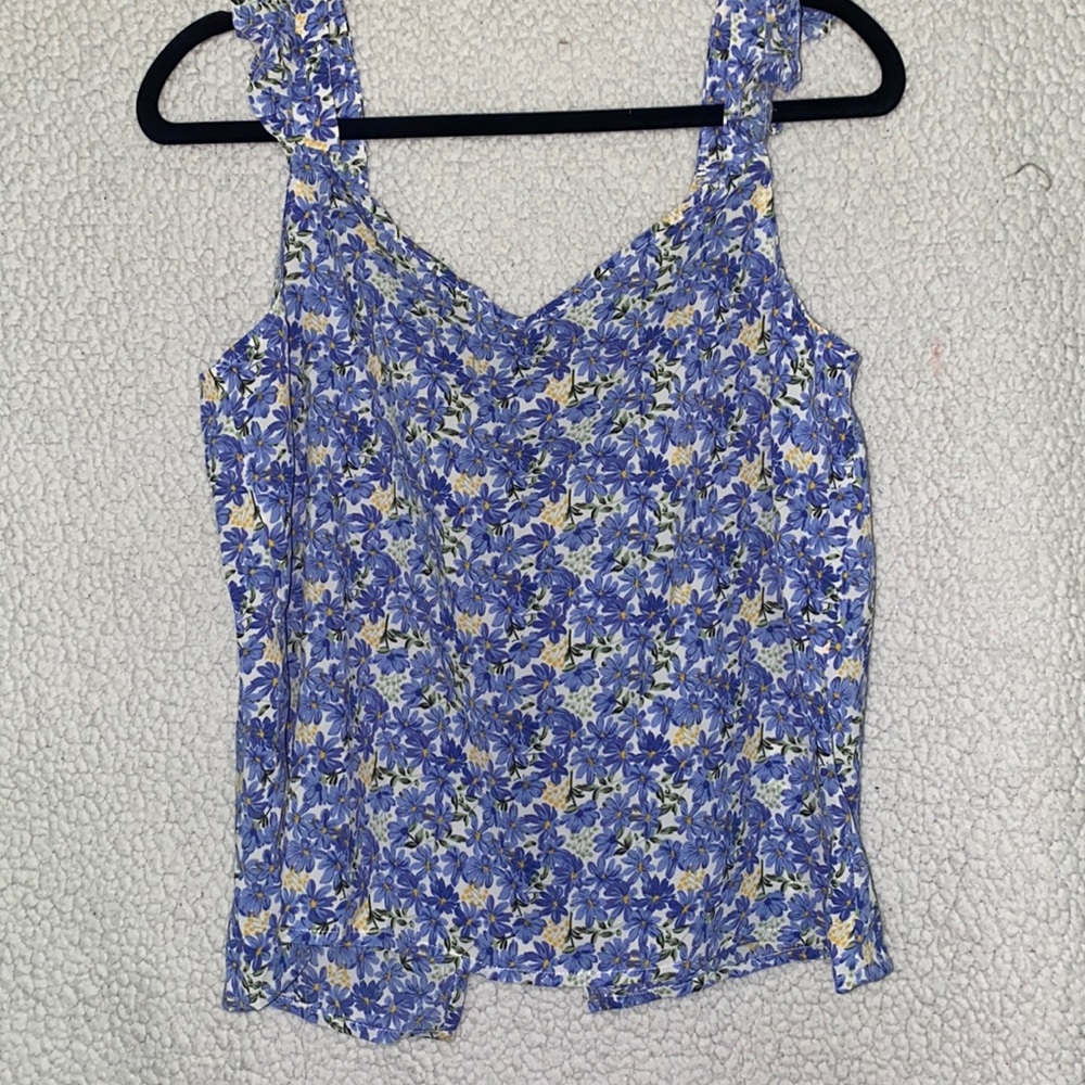 Breezy open back top
